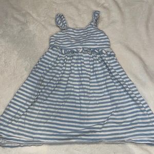 Rachel Zoe blue and white kids dress size 5t